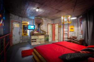 Una cama o camas en una habitación de Hotel Kongress