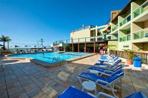 A piscina localizada em Natal Praia Hotel ou nos arredores