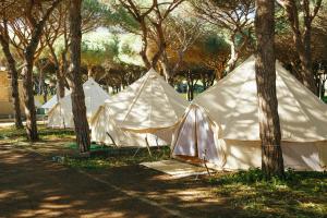 Jardín al aire libre en Kampaoh Tarifa