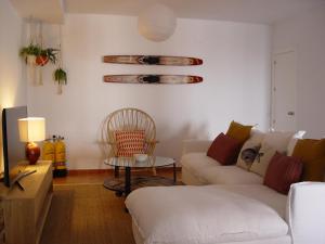 Et opholdsområde på Casa El Mero