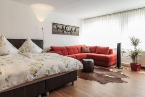 Cama o camas de una habitación en Haus Pia Executive Apartments