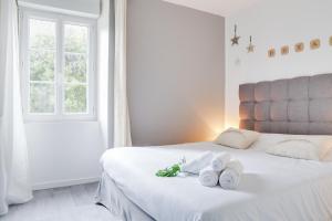 Un ou plusieurs lits dans un hébergement de l'établissement Osemae Immobilier - Redon Port-Chatelêt