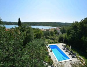 A view of the pool at Apartman Lavandin or nearby