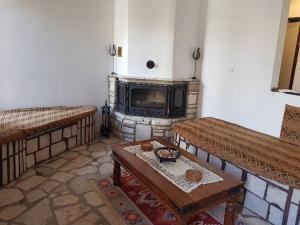 A seating area at P&M House