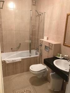 Kúpeľňa v ubytovaní Hotel Saint Petersburg