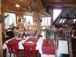Restaurace v ubytování Résidence "Les Crêtes"