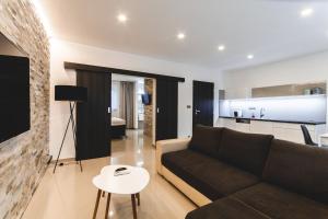 Kuchyň nebo kuchyňský kout v ubytování SILESIA Apartment