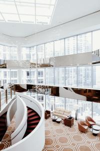 Un lugar para sentarse en Residence Inn by Marriott Chicago Downtown Magnificent Mile