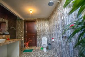 Koupelna v ubytování Villa Wedang