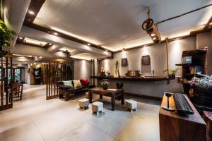 Posezení v ubytování Yunlu Lianxin Guesthouse