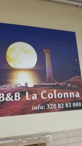 Certifikát, ocenenie alebo iný dokument vystavený v ubytovaní B&B La Colonna