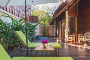 Патио или другая зона на открытом воздухе в The Tubkaak Krabi Boutique Resort