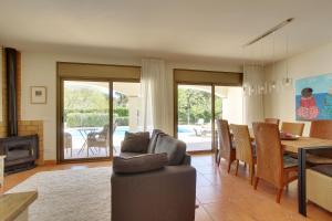 A seating area at Casa Peters