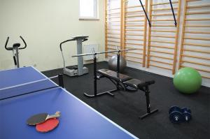 Posilňovňa alebo fitness centrum v ubytovaní Pensjonat Beata