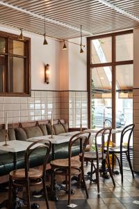 Posezení v ubytování Hotel Sanders