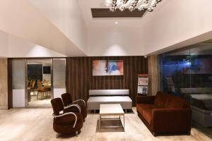 Posezení v ubytování Hotel Leafio Marigold-Near Airport