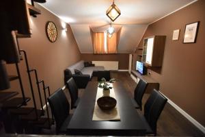 Ruang duduk di Center Apartment Čakovec