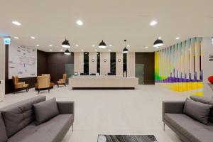 Posezení v ubytování Place‧X Hotel