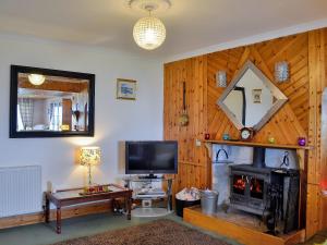 A television and/or entertainment center at Seaview 