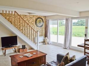 A television and/or entertainment center at The Tractor Shed 