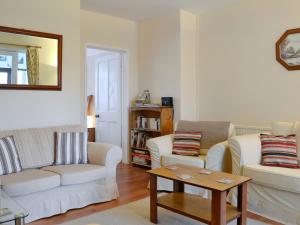 A seating area at Applegarth 