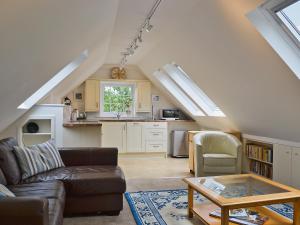 A seating area at Little Lansker 