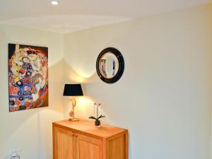 A television and/or entertainment center at Stratville Annex 