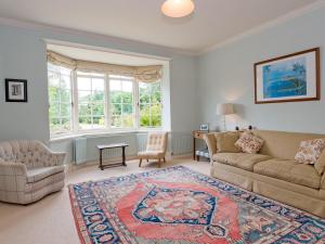 A seating area at The Old Vicarage 