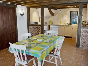 Dining area at the vacation home 