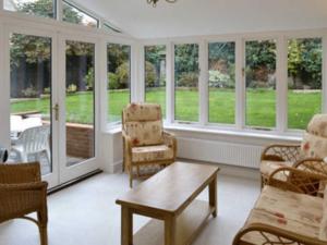 A seating area at Arisaig 