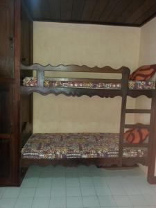 a couple of bunk beds in a room at Villa Alexandra in Sainte Marie