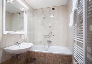 Kúpeľňa v ubytovaní Hotel Kristal - Liburnia