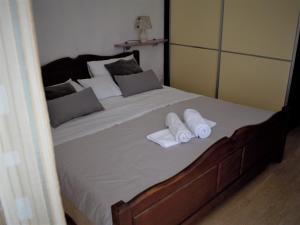 Кровать или кровати в номере Rock & Sun