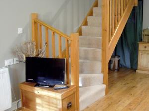 A television and/or entertainment center at The Lodge 