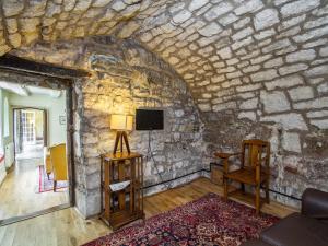 A seating area at Dunstan Hall 