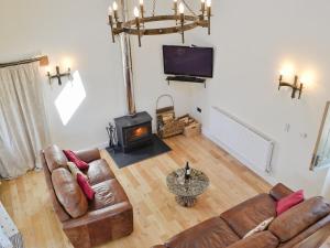 A television and/or entertainment center at Brynbanc Lodge 