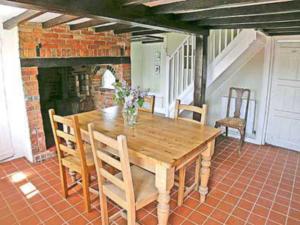 Dining area at the vacation home 