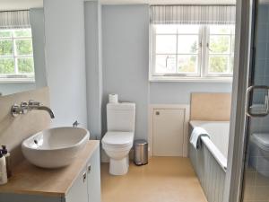 A bathroom at North House 