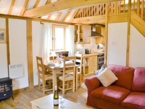 A seating area at The Old Dairy 