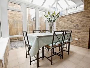 Dining area at the vacation home 