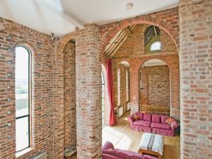 A seating area at Windy Mundy Farm 