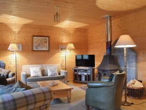 A seating area at The Hunting Lodge 