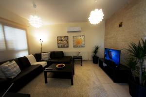 TV a/nebo společenská místnost v ubytování Alkinoou Residence