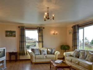 A seating area at Quiraing 