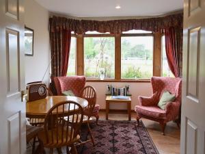 A seating area at Smithy Cottage 