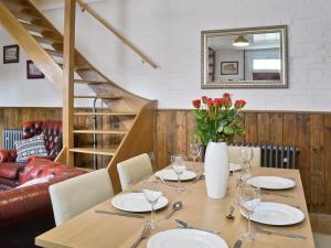 A restaurant or other place to eat at The Stable 