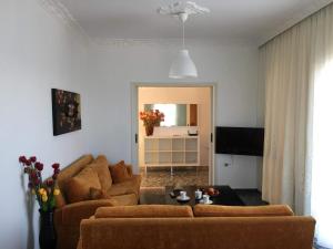 A television and/or entertainment centre at Chania Lissosaparments