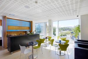 Χώρος καθιστικού στο Hotel Edda Akureyri