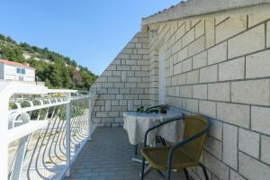 Balkón nebo terasa v ubytování Accommodation Mamut