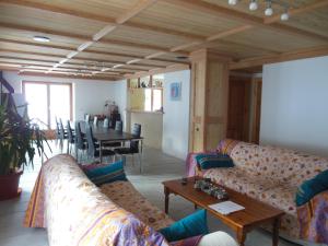 Posezení v ubytování B&B Casa Moni